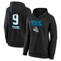 Bryce Young Carolina Panthers Damen Team Wordmark Name & Number Pullover Hoodie – Schwarz