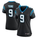 Bryce Young Carolina Panthers Nike Damen-Team-Spieltrikot – Schwarz