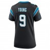 Bryce Young Carolina Panthers Nike Damen-Team-Spieltrikot – Schwarz