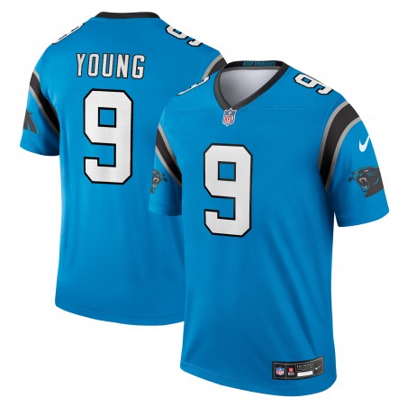 Bryce Young Carolina Panthers Nike Alternate Legend Player Performance Top – Blau