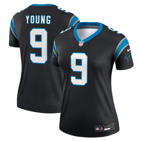 Bryce Young Carolina Panthers Nike Legend Player Performance-Oberteil für Damen – Schwarz