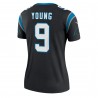 Bryce Young Carolina Panthers Nike Legend Player Performance-Oberteil für Damen – Schwarz