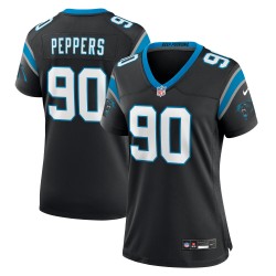 Julius Peppers Carolina Panthers Nike Damen-Spieltrikot im Ruhestand – Schwarz