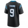 Bryce Young Carolina Panthers Nike Team Game-Trikot – Schwarz