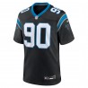 Julius Peppers Carolina Panthers Nike Spieltrikot für ausgeschiedene Spieler – Schwarz