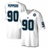 Julius Peppers Carolina Panthers Mitchell & Ness 2024 Hall of Fame Fashion Jersey – Weiß