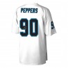 Julius Peppers Carolina Panthers Mitchell & Ness 2024 Hall of Fame Fashion Jersey – Weiß