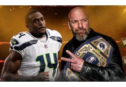 Triple H gibt DK Metcalf seine erste NFL-Meisterschaft