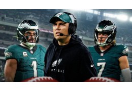 Sind die Eagles bereit, Jalen Hurts oder Kenny Pickett zu starten? Kellen Moore erklärt