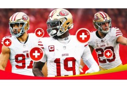 49er erhalten wichtige Verletzungen Updates für Buccaneers Spiel