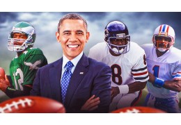 Barack Obama zeigt auf, wie die Geschichte der schwarzen QBs Amerika widerspiegelt