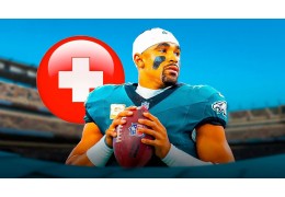 Eagles Jalen Hurts betritt medizinisches Zelt inmitten von Verletzungen Angst