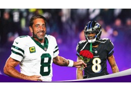 Aaron Rodgers schenkt Ravens' Lamar Jackson seine Blumen inmitten des "lächerlichen Jahres"