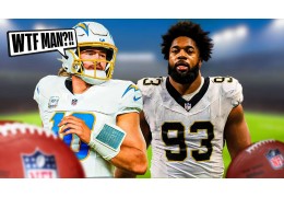 Saints Verteidiger erhält sofortige karmische Gerechtigkeit, nachdem er versucht hat, Justin Herbert von Chargers zu verletzen