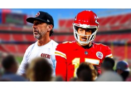 49ers Kyle Shanahan schließt Vorschläge ab, dass Patrick Mahomes ein schlechtes Jahr hat