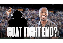 49ers Legende Vernon Davis nennt sein GOAT NFL tight end