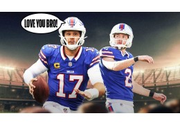 Bills' Josh Allen bekommt "emotionale" Tyler Bass Aufnahme nach Sieg gegen Dolphins